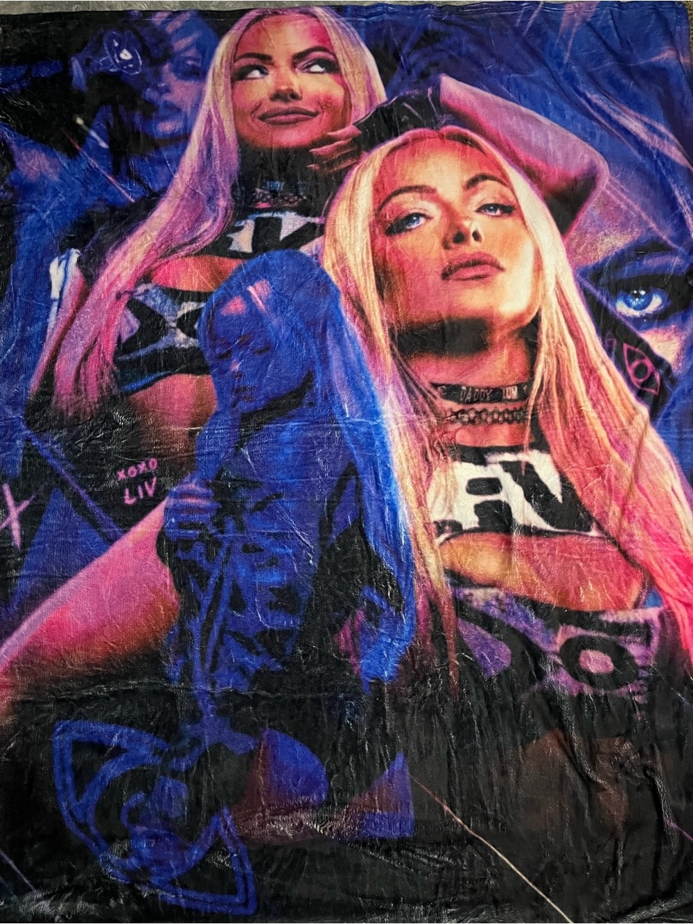 WWe Liv Morgan Fan Blanket